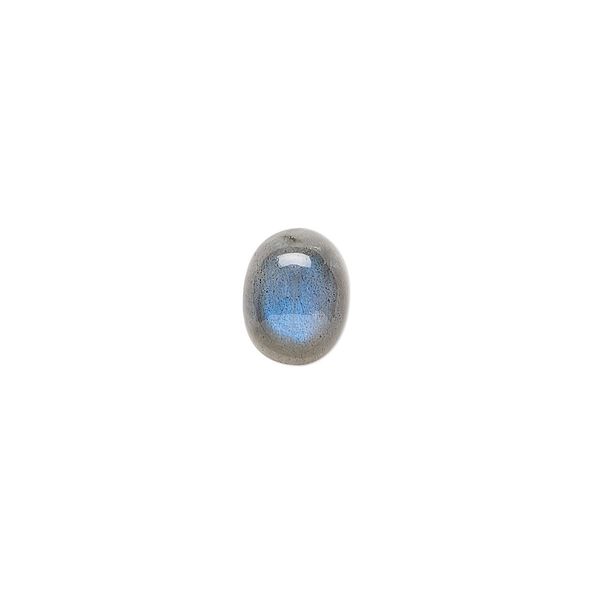 Labradorite 1pkg1, hand-cut calibrated oval cab natural 10x8mm image number 0