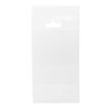 Bag, Clean-Vu®, plastic, clear, 2x2 inches with hole. Sold per pkg of 100. image number 1