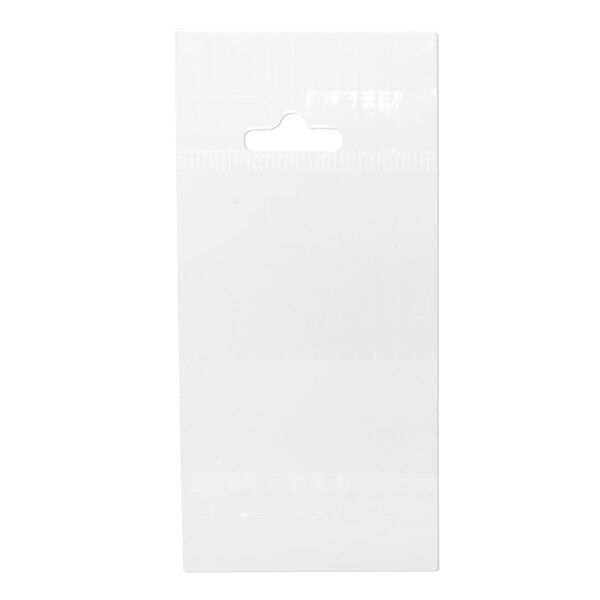 Bag, Clean-Vu®, plastic, clear, 2x2 inches with hole. Sold per pkg of 100. image number 1