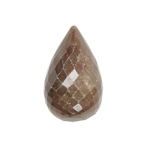 Golden sheen sapphire 1pkg1, hand-cut faceted teardrop drop natural 25x19mm-30x18mm