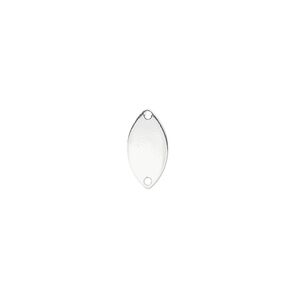 Link, sterling silver, 12x6mm marquise. Sold per pkg of 6.