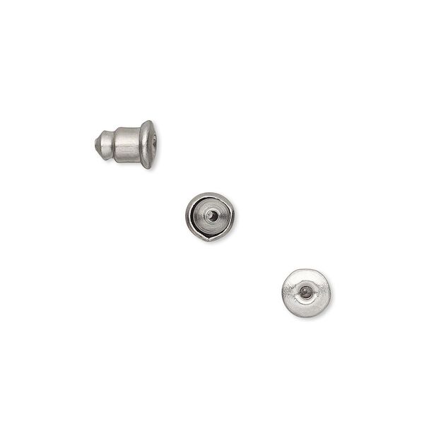 Earnut 1pkg20, 6x5mm barrel, stainless steel 10 pair image number 0