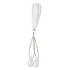 Rainbow moonstone 1pkg2, hand-cut top-drilled puffed teardrop bead natural 20x10mm image number 1