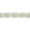 Green aventurine 1pkg1, rounded flat rectangle bead natural, 16 inch 40x20mm image number 1