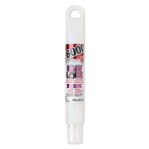 Adhesive, E6000® Fray Lock™, pkg/2-fluid-ounce tube, crystal clear.