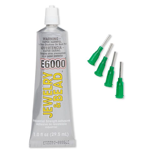 Adhesive, Jewelry & Bead™, adhesive, pkg/1-fluid-ounce tube, clear. image number 0