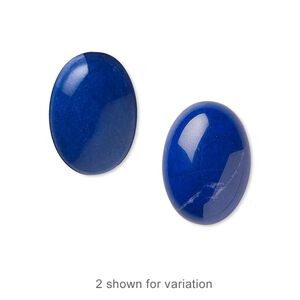 Howlite 1pkg4, calibrated oval cab 18x13mm