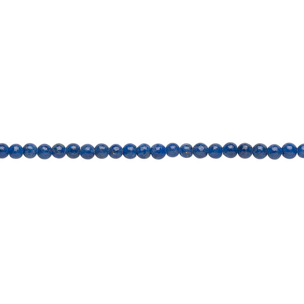 Lapis lazuli 1pkg1, round bead natural 15.5-16 inch 2mm image number 0