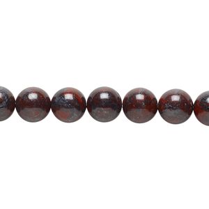 Brecciated jasper 1pkg1, round bead natural 15.5-16 inch 8mm