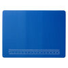 Bead mat, neoprene and silicone 1pkg1, black/blue/white, 20x15-inch rectangle. image number 0