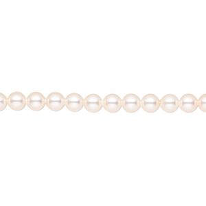 Pearl 500pk creamrose, Swarovski® 4mm round 5810