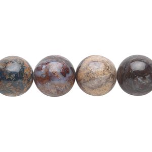 Pietersite 1pkg1, round bead natural 15.5-16 inch 12mm
