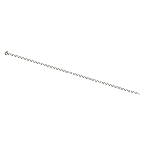 Hat pin, stainless steel, 3 inches, 18 gauge. Sold per pkg of 10. image number 0