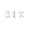 Fancy stone 1pkg4 crystal bronze foil back, Crystal Passions&reg; Regenerated 8x6mm oval 4120 image number 1