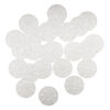 Component, 1pkg25, The Beadery&reg; plastic, clear 14mm (1165-006) image number 1