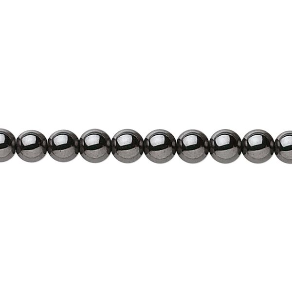 Hemalyke™ 1pkg1, round bead 15.5-16 inch 5mm image number 0