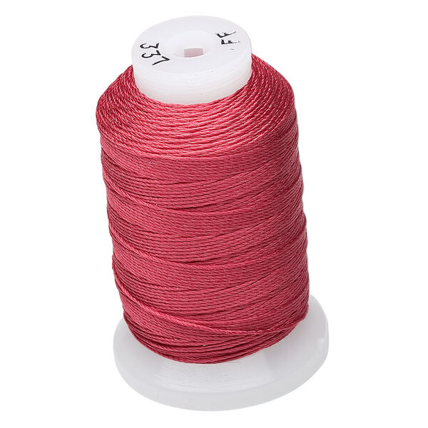 Thread, Purely Silk™, maroon, size FF. Sold per 115-yard spool. image number 0