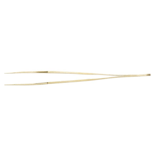 Tweezers 1pkg1, brass, 5 inches with straight tip image number 1