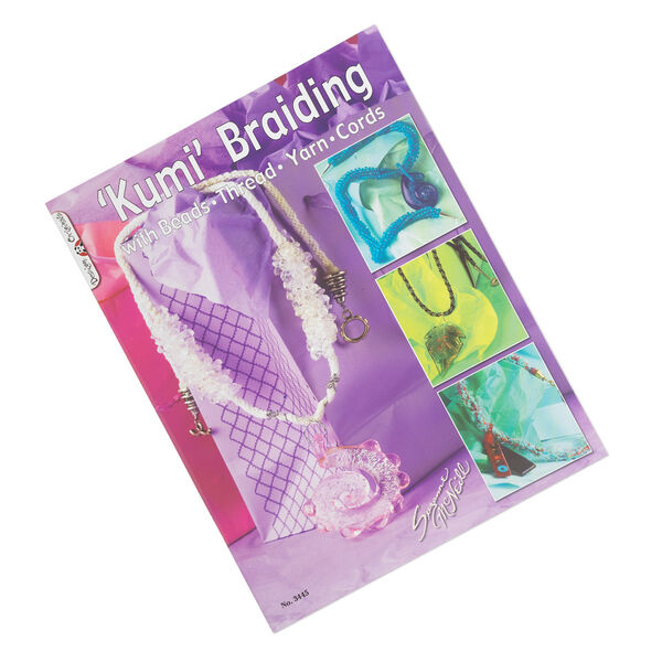 Book, "'Kumi' Braiding with Beads, Thread, Yarn, Cords" by Suzanne McNeill. Sold individually. image number 0