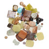 Multi-gemstone / glass 1pkg1, drilled / undrilled mixed shape bead 1/2 lb mix 4-35mm image number 2