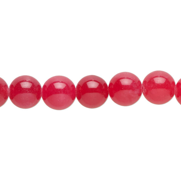 Quartz 1pkg1, round bead C grade, 15 inch 7-9mm image number 0
