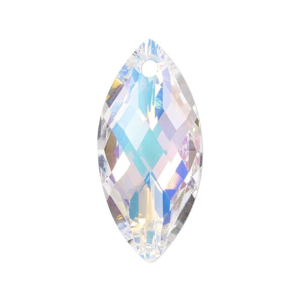 Focal 1pk translucent crystal AB, Celestial Crystal® 32x15mm marquise image number 0