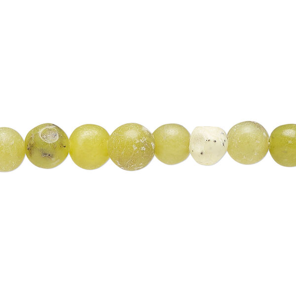 Bead, multi new "jade" (serpentine) (natural), dark, 6-8mm round, C- grade, Mohs hardness 2-1/2 to 6. Sold per 15-1/2" to 16" strand. image number 0