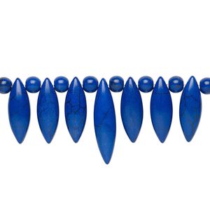 Magnesite 1pkg15, marquise / round focal 30x8mm / 23x8mm / 6mm