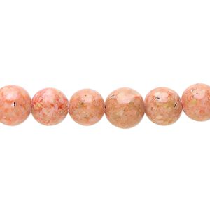 Multi-gemstone / mother-of-pearl shell / resin 1pkg1, round bead 15 inch 7-9mm