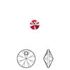 Drop 12pk Siam, Crystal Passions® 6mm pendant mini disk 6428 image number 0