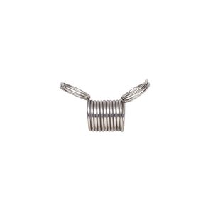 Beading supply, Bead Stopper™, stainless steel, 7mm. Sold per pkg of 8.