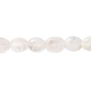 Rainbow moonstone 1pkg1, hand-cut nugget bead natural, 13 inch mini to small