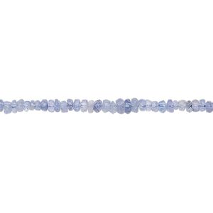 Tanzanite 1pkg1, hand-cut faceted rondelle bead 15.5-16 inch 2x1mm-3x2mm