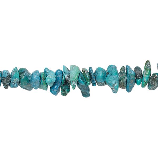 Turquoise 1pkg1, chip bead 15 inch small image number 0