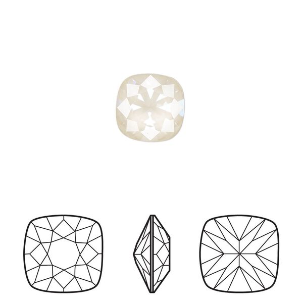 Fancy stone 144pk crystal linen ignite, Swarovski® 10mm cushion 4470 image number 0