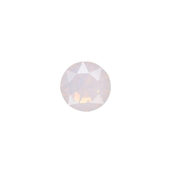 Chaton, crystal rhinestone, pink opal, foil back, 12.97-13.22mm faceted round, SS55. Sold per pkg of 2. image number 0