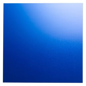 Sheet, anodized aluminum, blue, 5-3/4 x 5-3/4 inch square, 20 gauge. Sold individually.