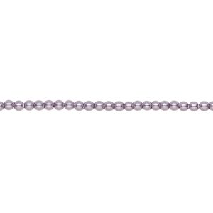 Pearl 1000pk light amethyst pearl, Swarovski® 2mm round 5810