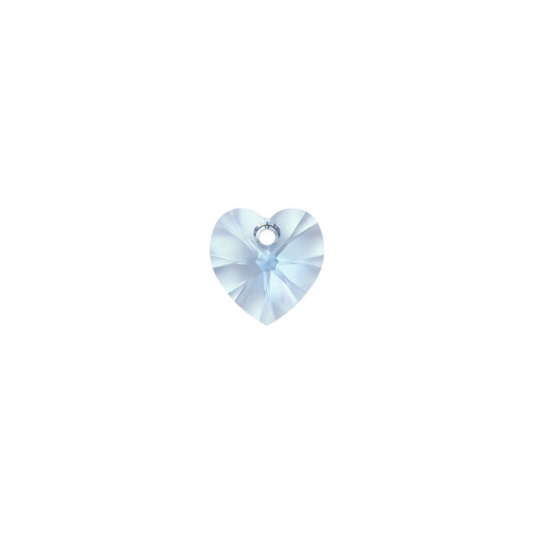 Drop 4pk cool blue, Crystal Passions® Regenerated 10mm pendant heart 6228 image number 0