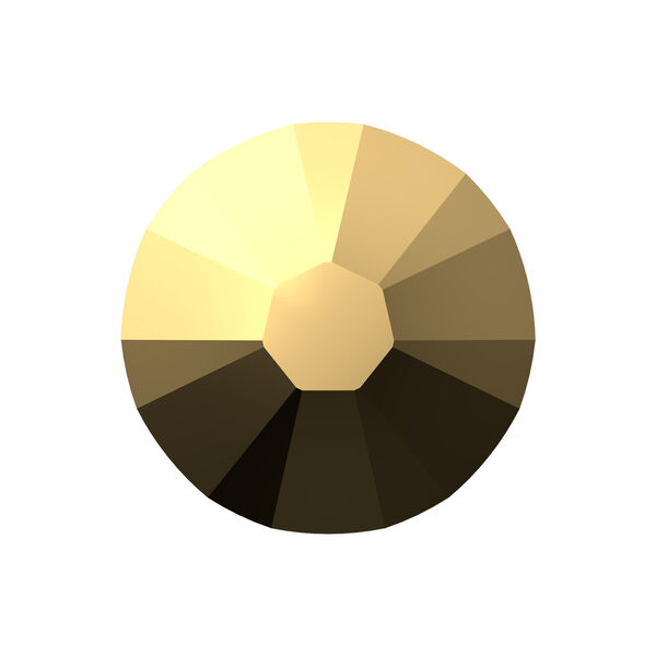 Flat back 1pkg1440 crystal aurum foil back, Swarovski®, 2.1-2.3mm rose round SS7 2058 image number 0