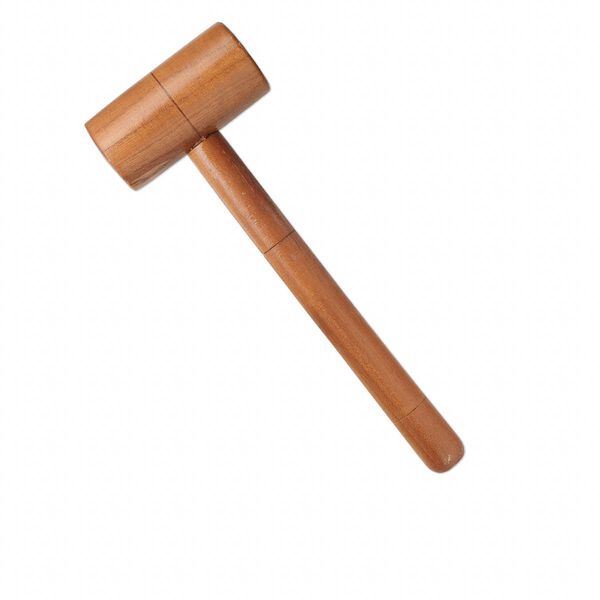 Mallet, wood, 11-1/2 inches with 49mm head. Sold individually. image number 0