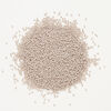 Seed bead, Preciosa Ornela Czech glass, 1pkg50g, 2.0-2.2mm rocaille, opaque matte terra dyed taupe rose chalkwhite (06473) image number 1
