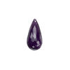 Amethyst 1pkg2, hand-cut top-drilled faceted briolette bead natural 20x10mm image number 1