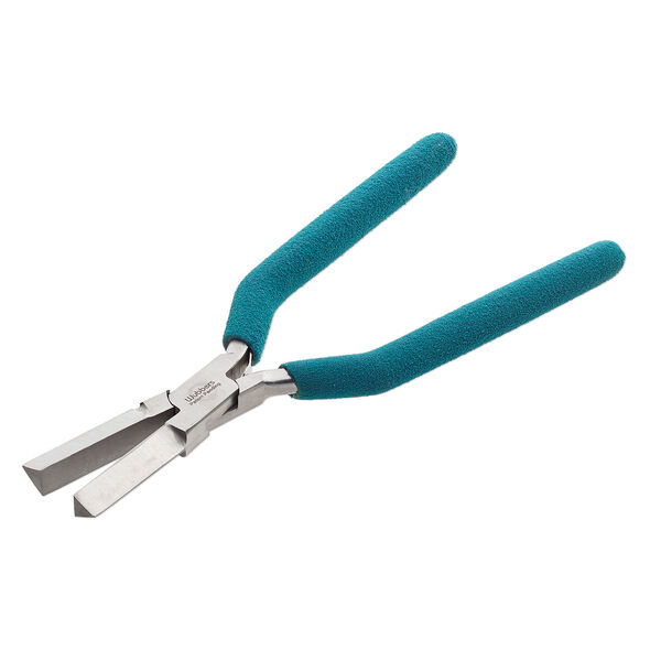 Pliers, Wubbers&reg; Designer Mandrel, pkg/1, medium triangular mandrel, steel and rubber, 7 inches. image number 1