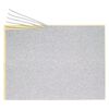 Adhesive strip, Art Edge™, EVA foam, silver glitter, 2mm. Sold per 10-inch sheet. image number 0