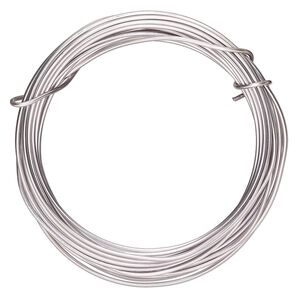 Wire, ParaWire™, titanium-finished copper, round, 16 gauge. Sold per 15-foot section.