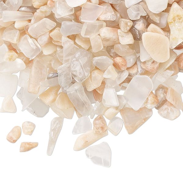 Multi-moonstone 1pkg1, undrilled inlay chip natural 2 oz mini image number 0