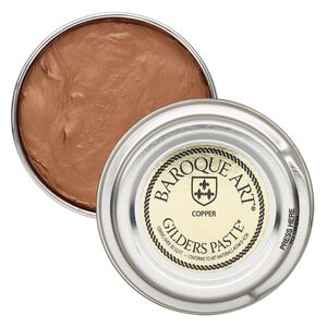 Wax paste, Gilders Paste®, pkg/1-ounce tin, copper.