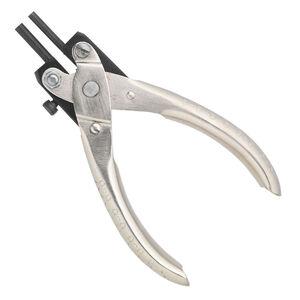 Pliers, wire-wrapping parallel action, steel, black, 5-1/2 inches. Sold individually.