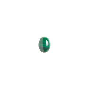 Malachite 1pkg6, calibrated oval cab natural 8x6mm